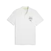PUMA AMF1 Essential Polo Beyaz Erkek T-Shirt & Polo