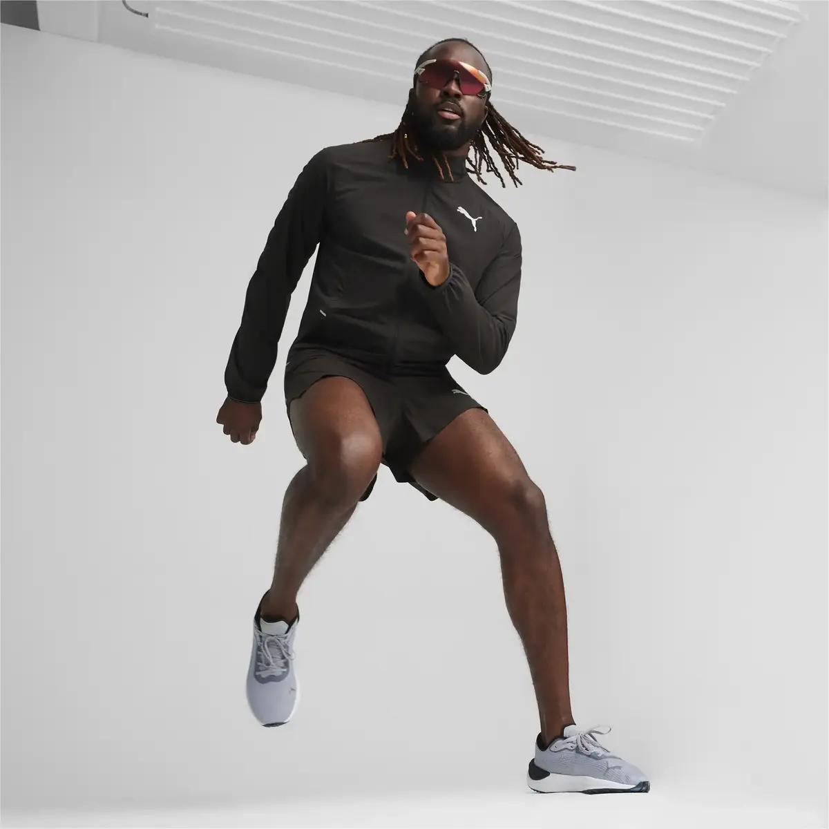 Puma Electrify Nitro 3 Gri Erkek Yürüyüş ve Koşu Ayakkabısı