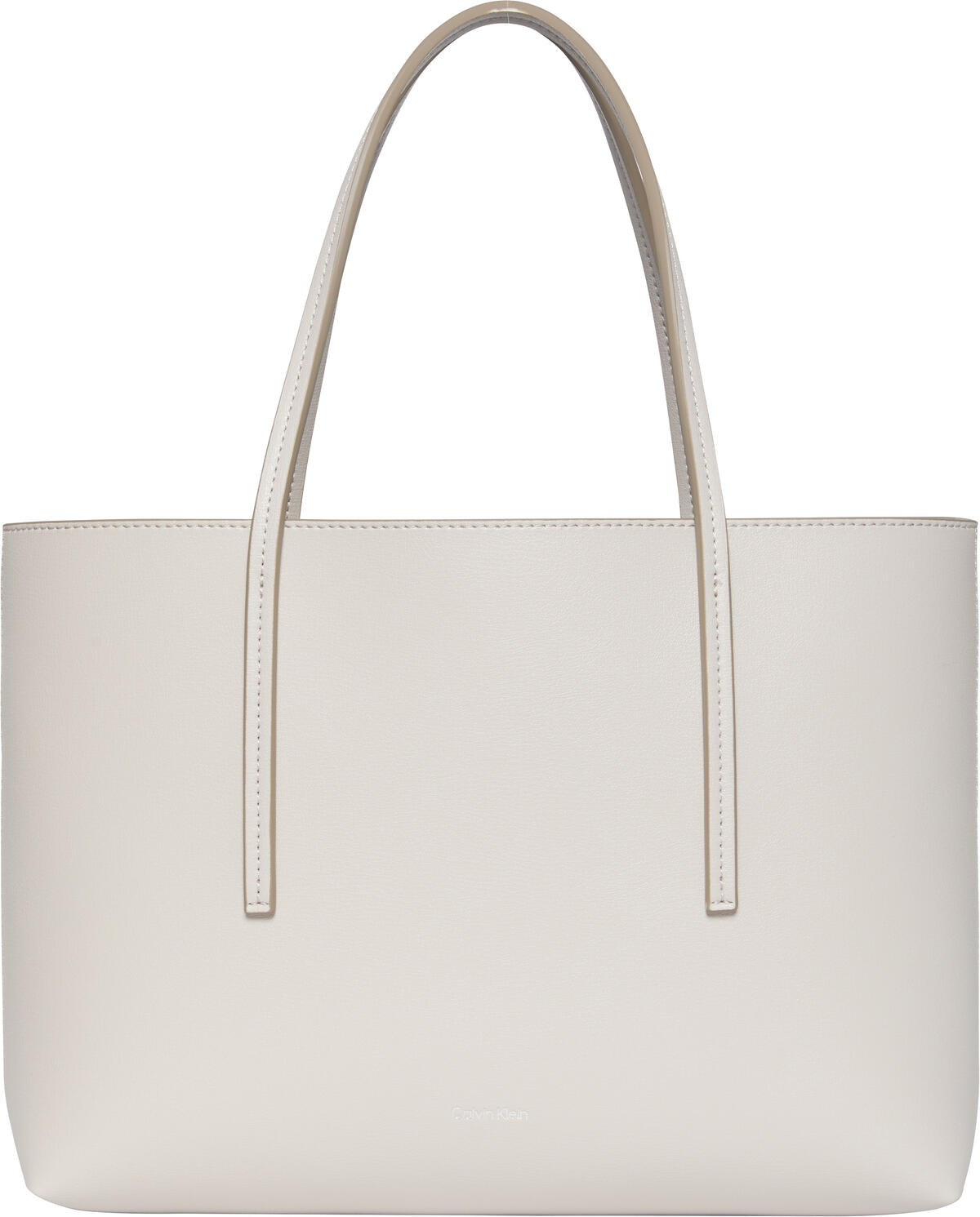 Calvin Klein FOIL LOGO SMALL TOTE Kahverengi Kadın El Çantası