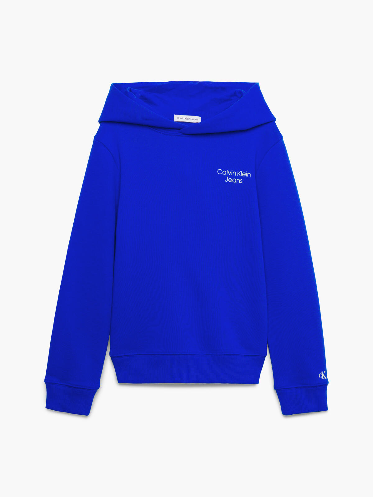 Calvin Klein CKJ STACK LOGO HOODI Erkek Mavi Hoodie