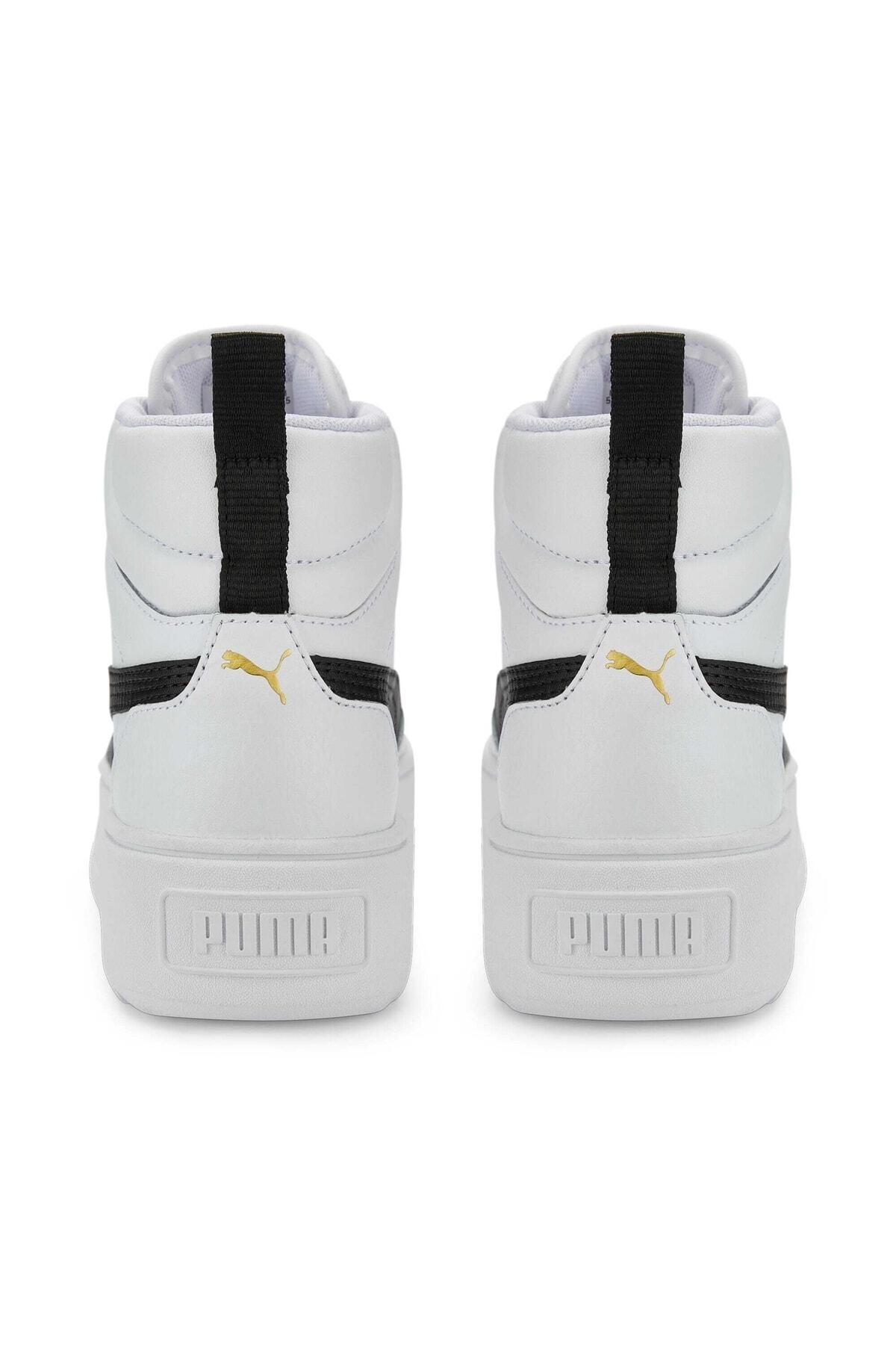 Puma Karmen Mid Beyaz Kadın Bilekli Günlük Spor Ayakkabı