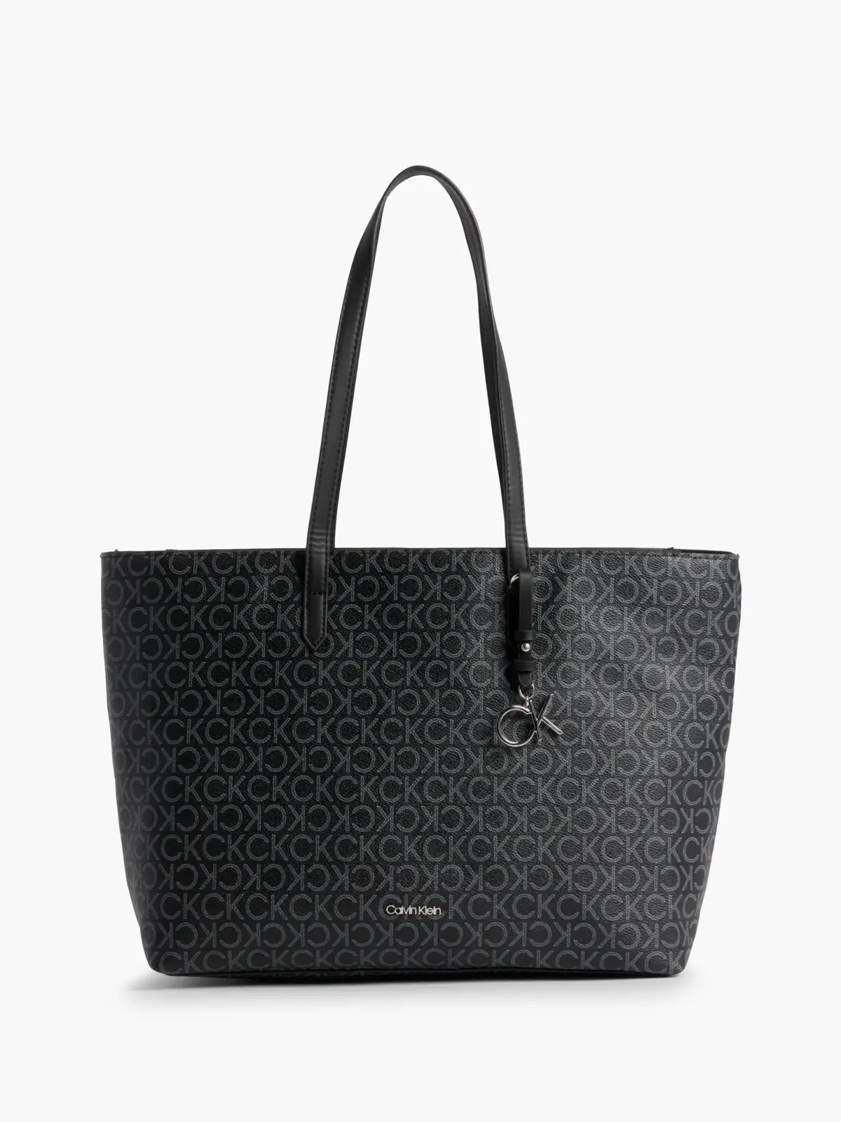 Calvin Klein CK MUST SHOPPER MD M Kadın Siyah Çanta
