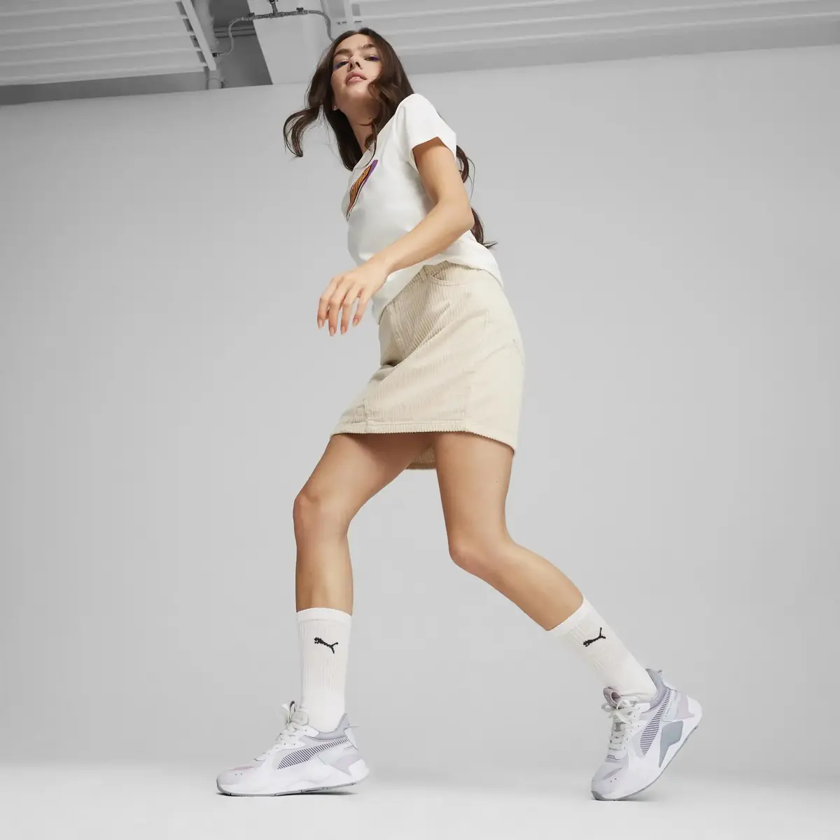 PUMA RS-X Soft Wns Gri Kadın Günlük Spor Ayakkabı