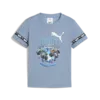 Puma X HOT WHEELS Tee Mavi Erkek T-Shirt & Polo