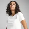 PUMA WARDROBE ESS Baby Tee Beyaz Kadın Crop