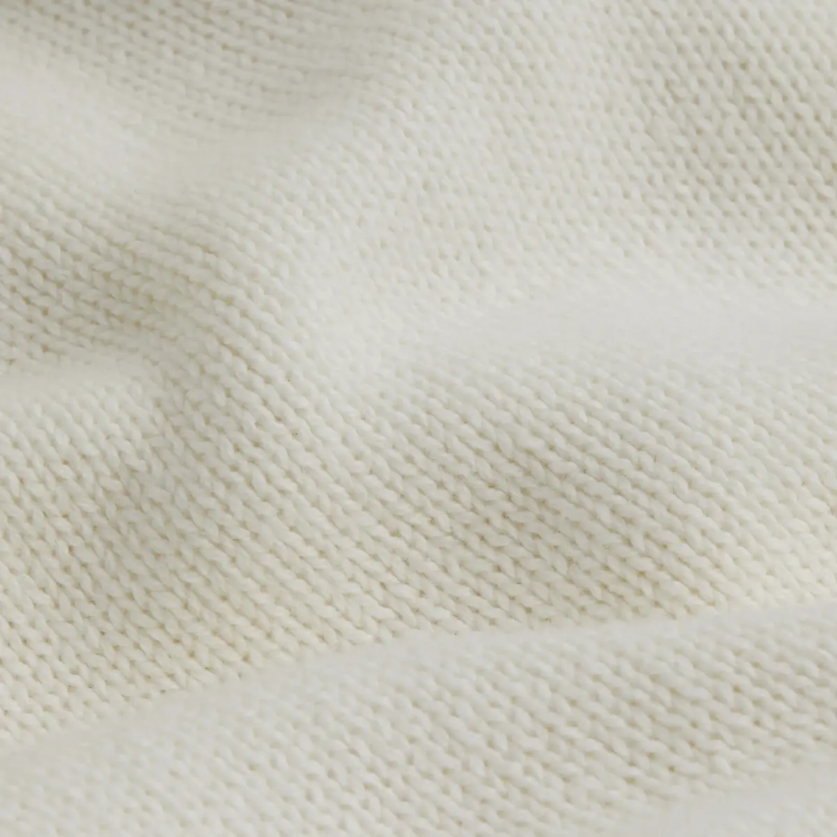 Calvin Klein LOGO EMBRO SWEATER, YBI Krem Kadın Sweatshirt