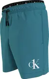 Calvin Klein MEDIUM DOUBLE WAISTB Erkek Yeşil Deniz Şortu