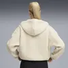 Puma WARDROBE ESS Polar FL Hoodie Krem Kadın Hoodie