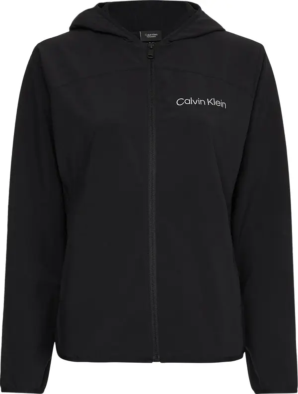 Calvin Klein WO - Woven Jacket Kadın Siyah Mont