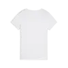 PUMA WARDROBE ESS Slim Tee Beyaz Kadın T-Shirt