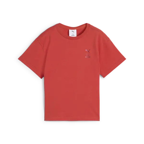 Puma X HK&FR Graphic Tee Kırmızı Kız Çocuk T-Shirt & Polo