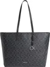Calvin Klein CK MUST SHOPPER MD M Kadın Siyah Çanta