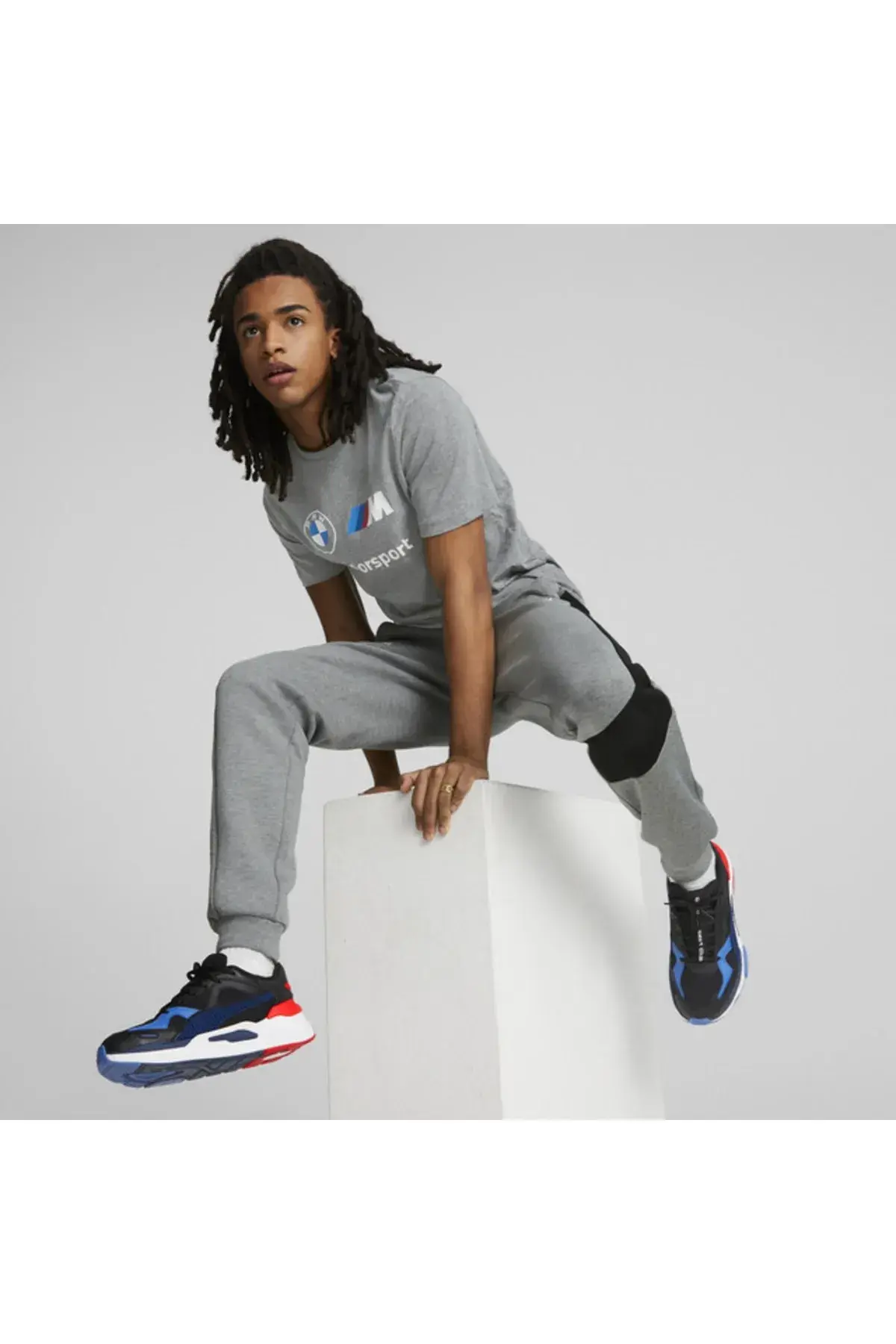Puma Bmw Mms Sweat Pants, Gri Erkek Eşofman Altı