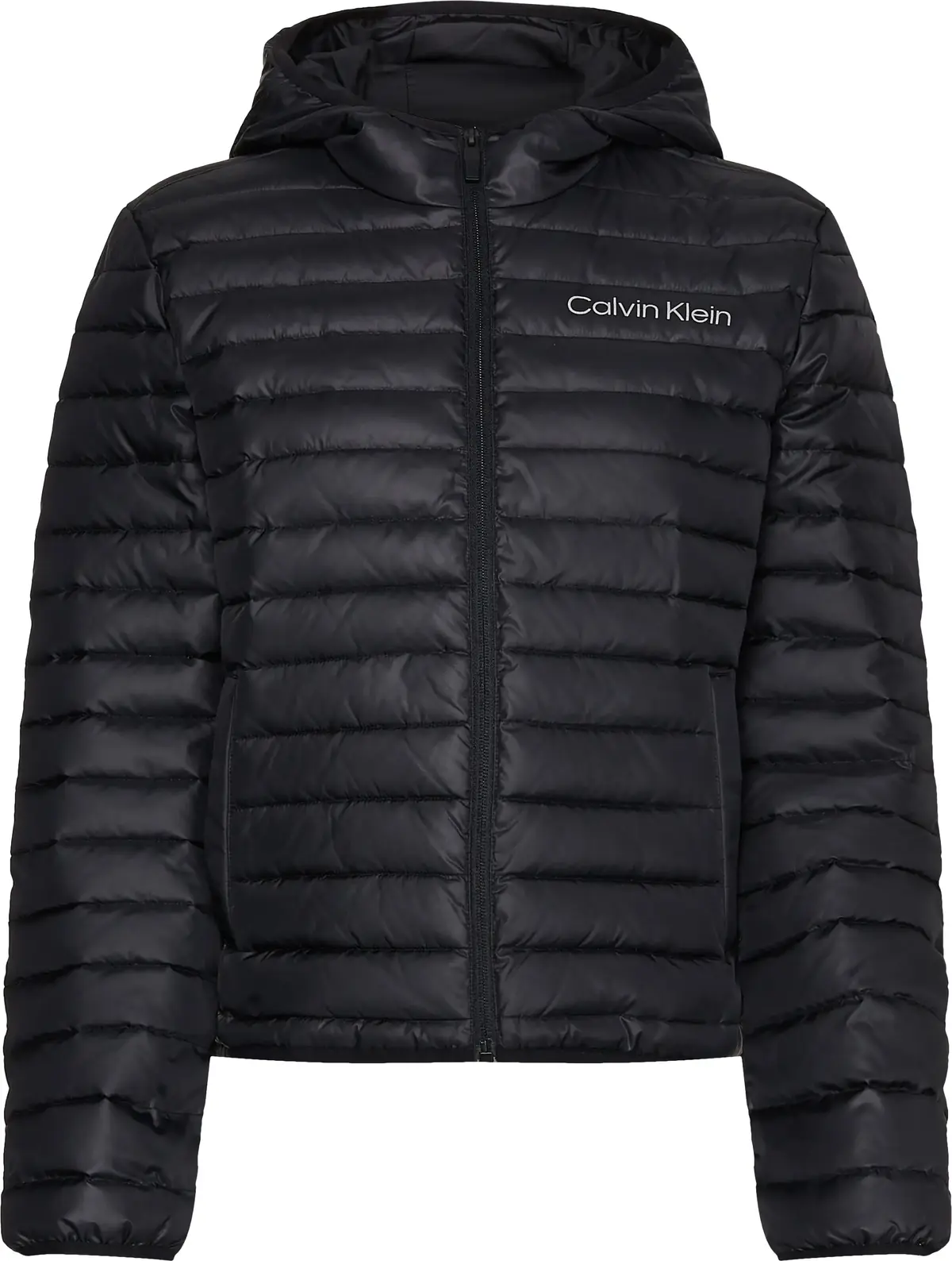Calvin Klein PW - Padded Jacket Kadın Siyah Şişme Mont