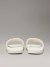 Calvin Klein SLIDE MONOGRAM HARDW, AEO Krem Kadın Terlik