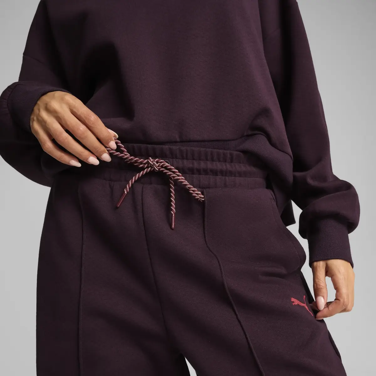 Puma CLASSICS Pintuck Sweatpants Siyah Kadın Eşofman Altı