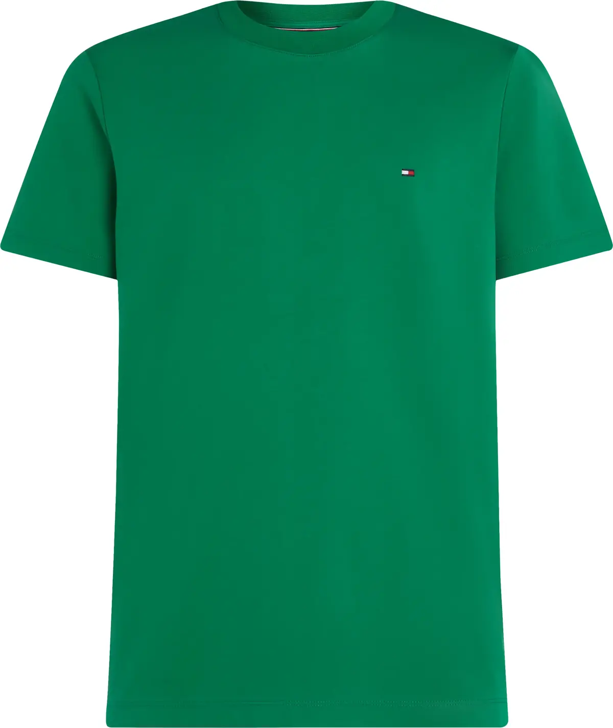 Tommy Hilfiger LUXURY INTERLOCK TEE, L4F Yeşil Erkek T-Shirt & Polo