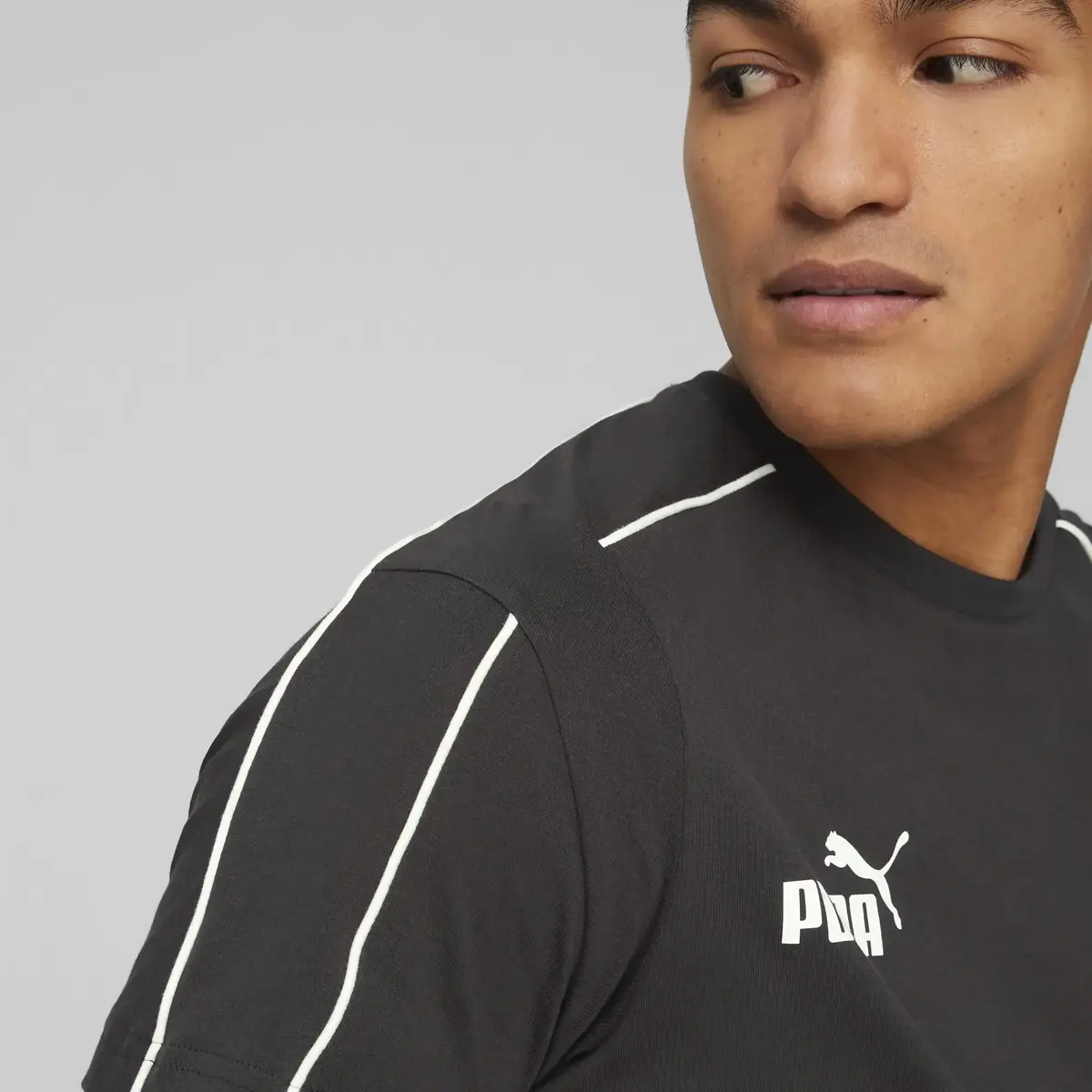 Puma BMW MMS MT7 Tee Siyah Erkek/Unisex T-Shirt