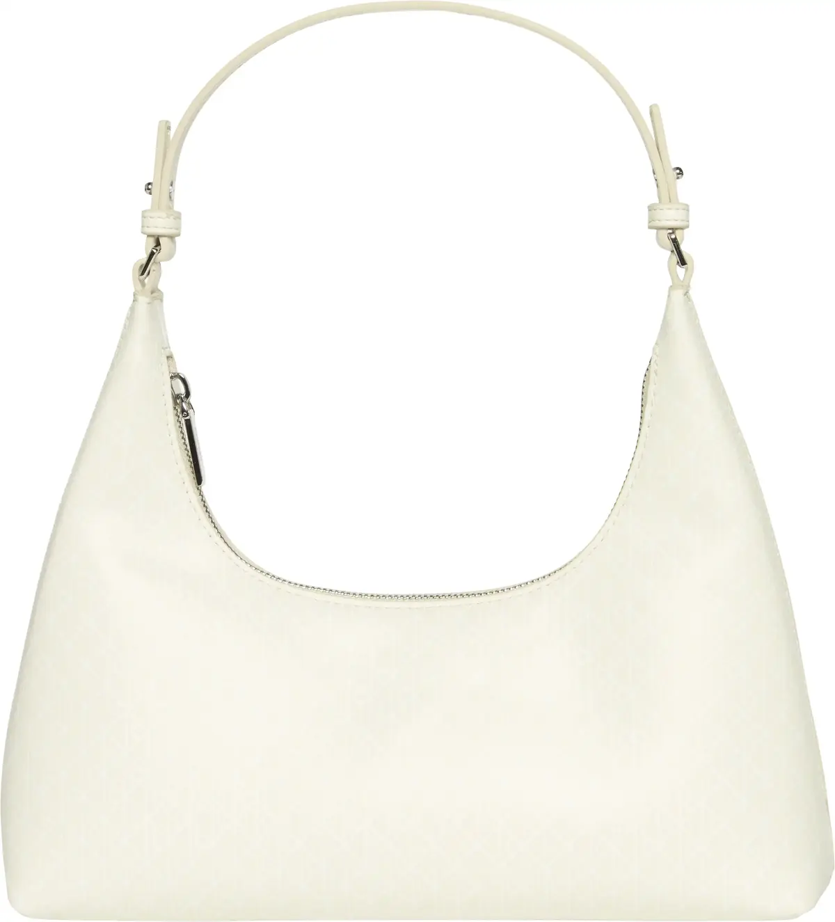 Calvin Klein EMBLEM AOP CONV SHOULDER BAG Kadın Beyaz El Çanta