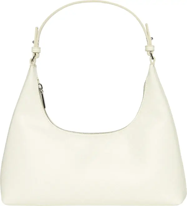 Calvin Klein EMBLEM AOP CONV SHOULDER BAG Kadın Beyaz El Çanta