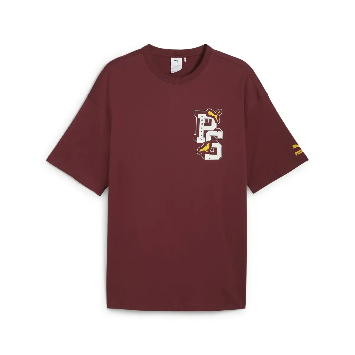 PUMA X STAPLE Graphic Tee Bordo Erkek T-Shirt