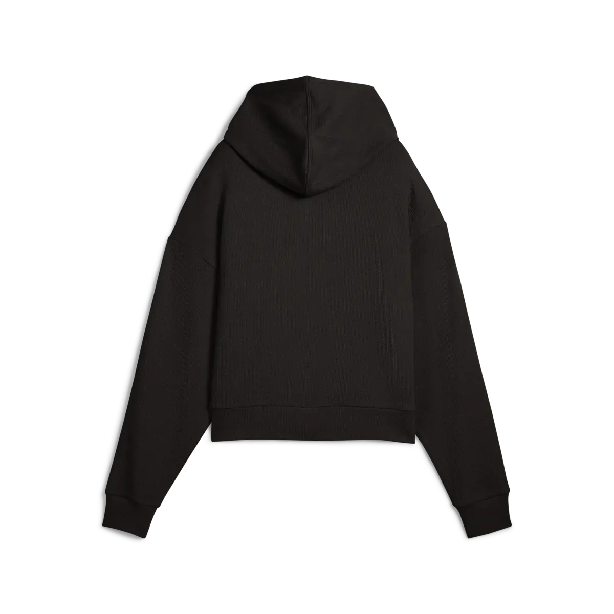 Puma HER Crop Full-Zip Hoodie Siyah Kadın Sweatshirt