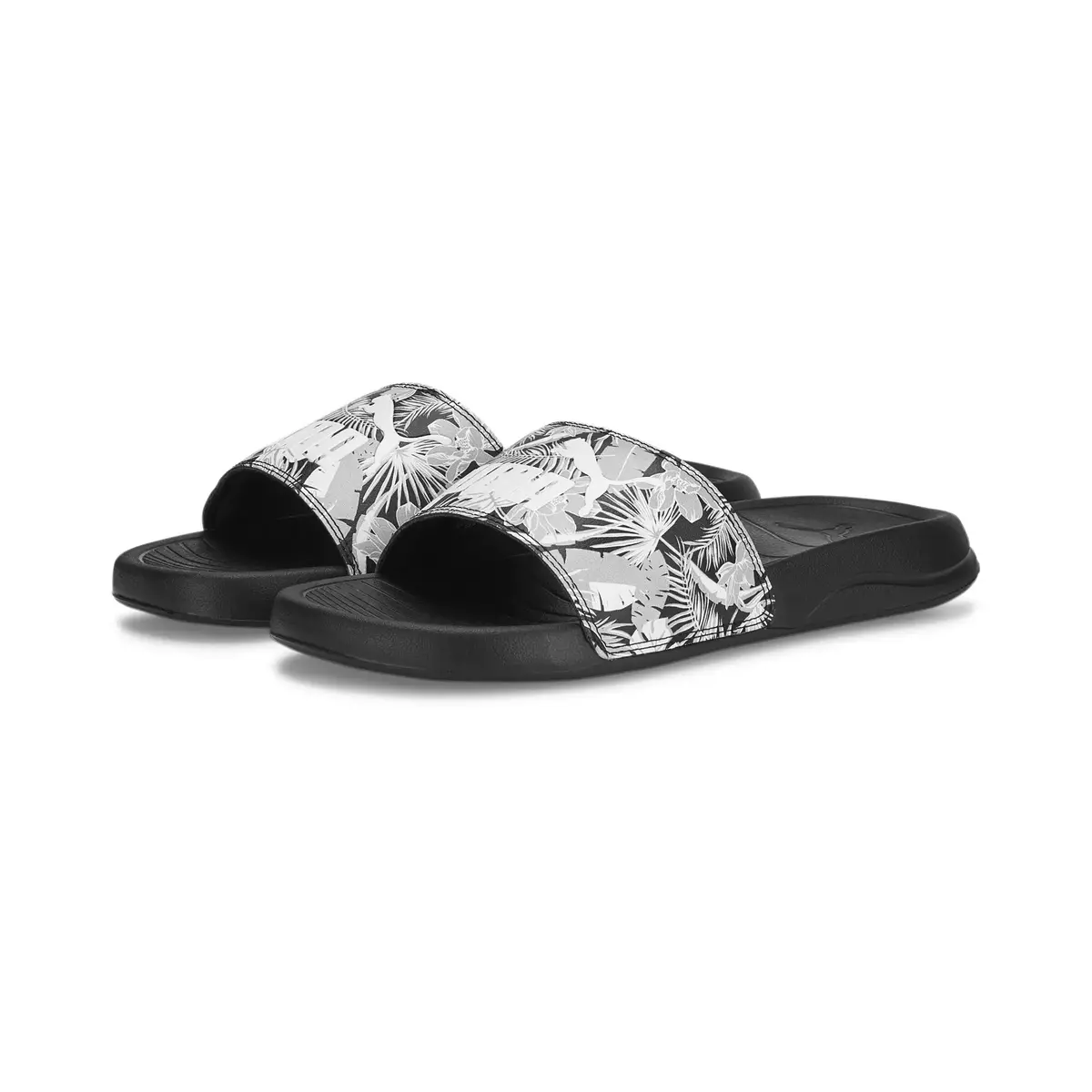 Puma Popcat 20 Wns Power Flower Siyah Kadın Sandalet