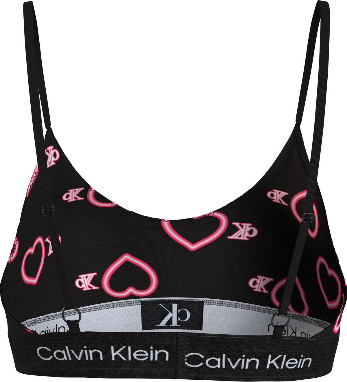 Calvin Klein UNLINED BRALETTE Kadın Siyah Bralet