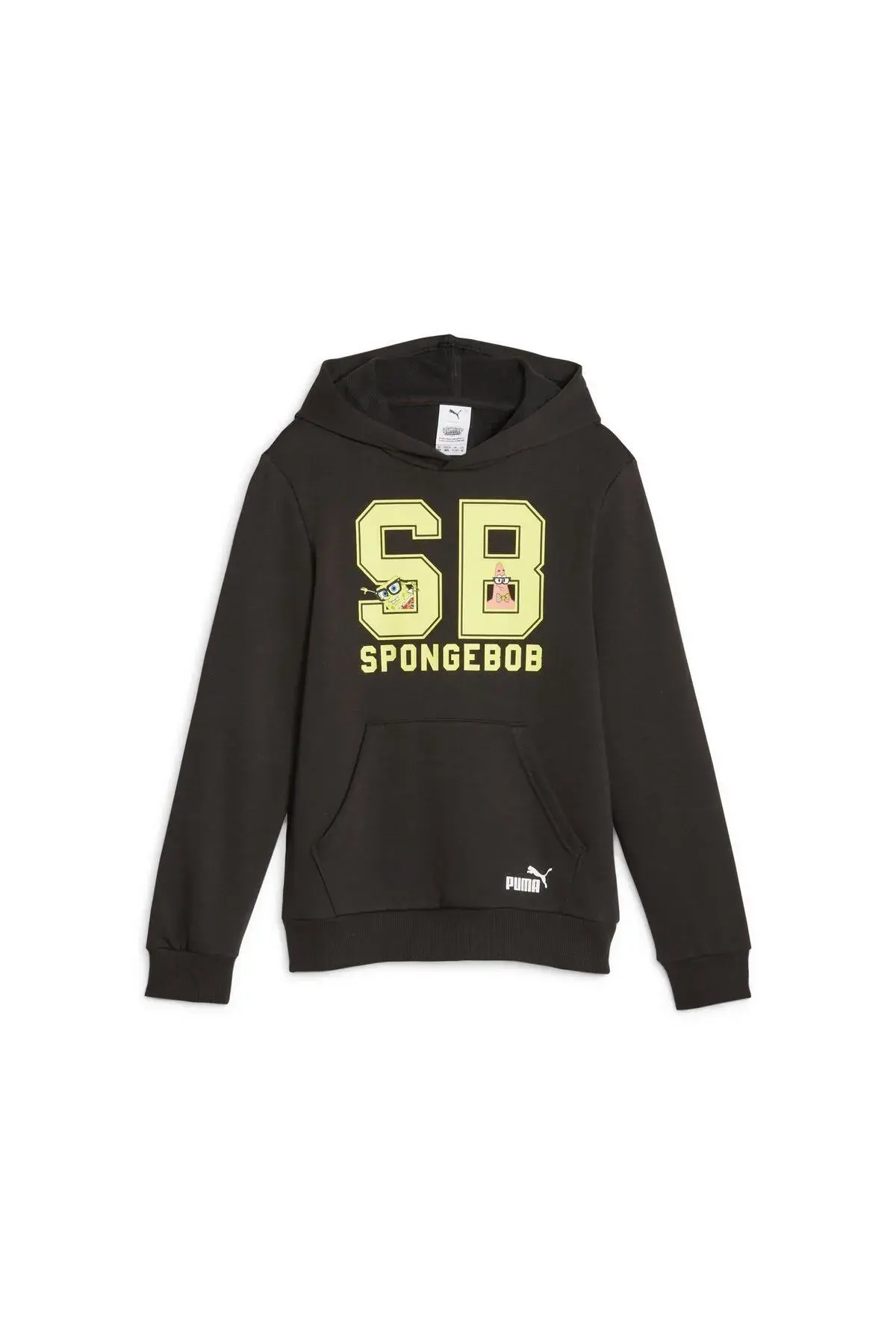 Puma X SPONGEBOB Hoodie TR Siyah Unisex Hoodie