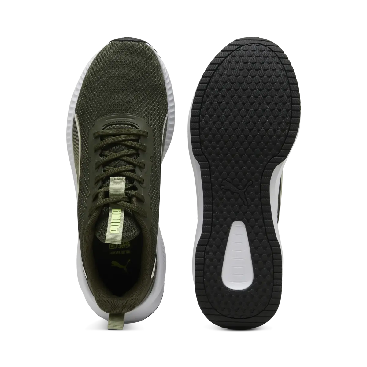 Puma Flyer Lite 3 Haki Unisex Koşu Ayakkabısı
