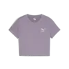 Puma CLASSICS Baby Tee Mor Kadın T-Shirt