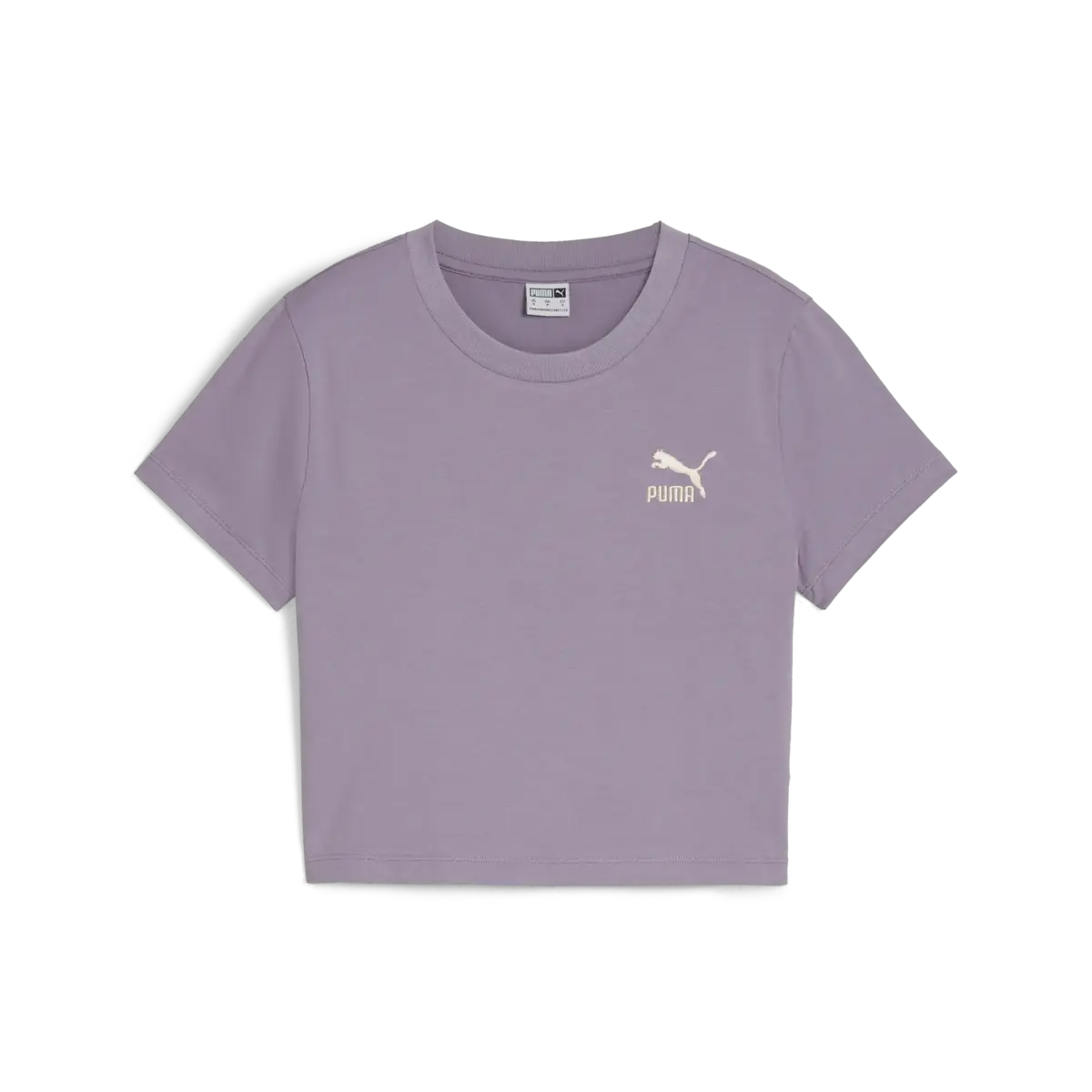 Puma CLASSICS Baby Tee Mor Kadın T-Shirt