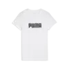 Puma ESS Logo Tee Beyaz Kadın T-Shirt & Polo