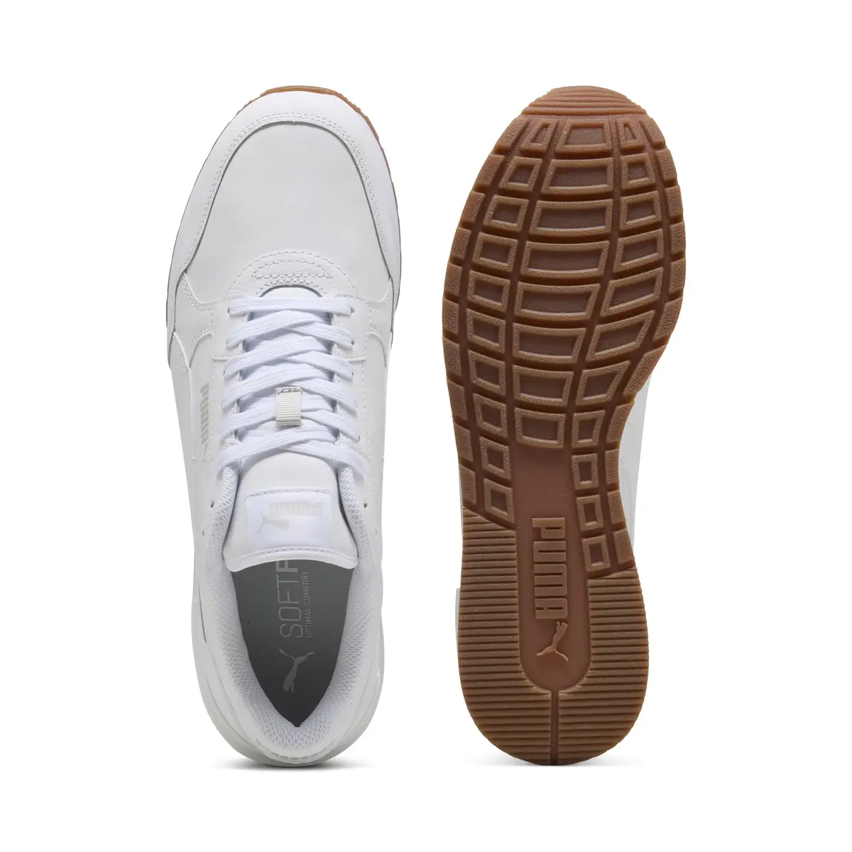 PUMA ST Runner v4 L Beyaz Erkek Günlük Spor Ayakkabı