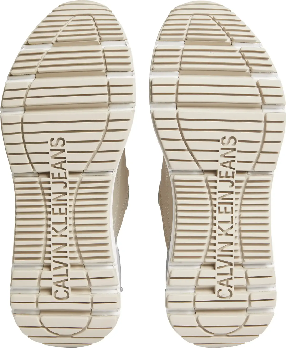 Calvin Klein CHUNKY RUNNER LACEUP Kadın Krem Günlük Spor Ayakkabı