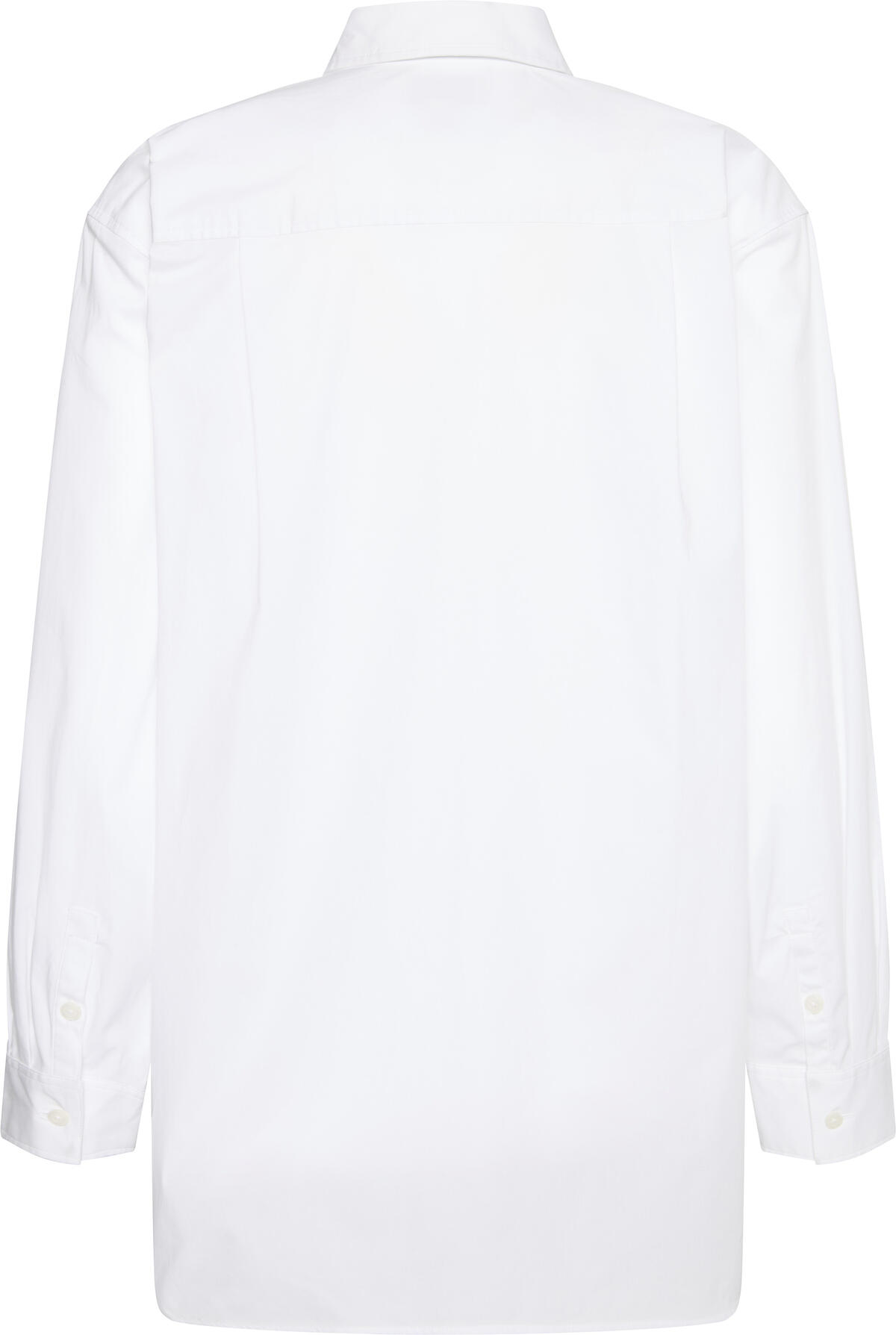 Calvin Klein POPLIN RELAXED SHIRT Beyaz Kadın Gömlek Calvin Klein POPLIN RELAXED SHIRT Beyaz Kadın Gömlek