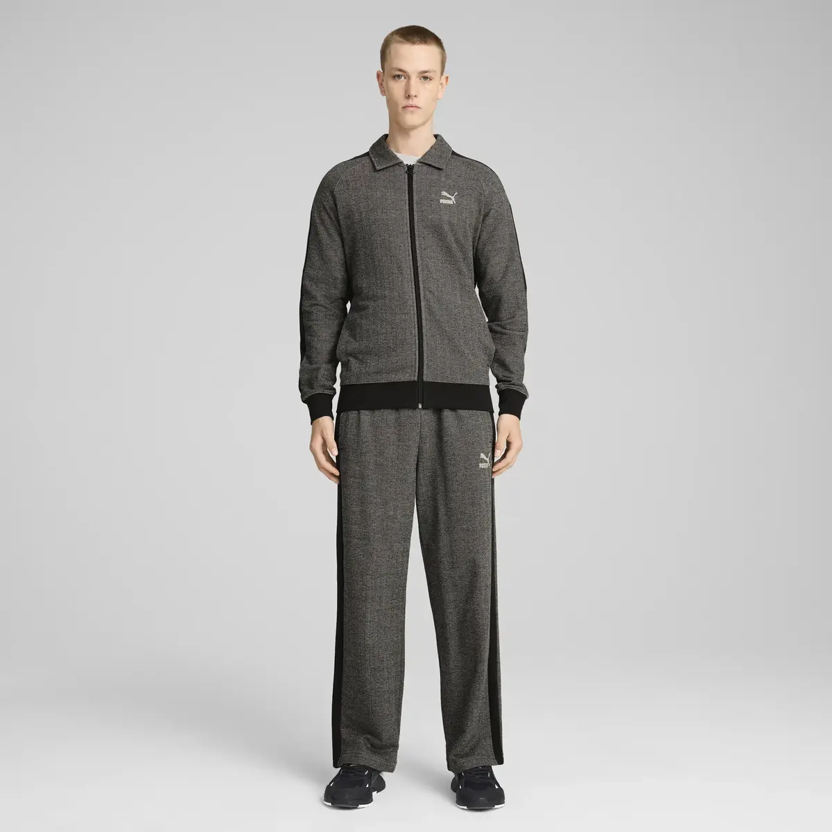 Puma T7 Track Jacket Gri Erkek Ceket