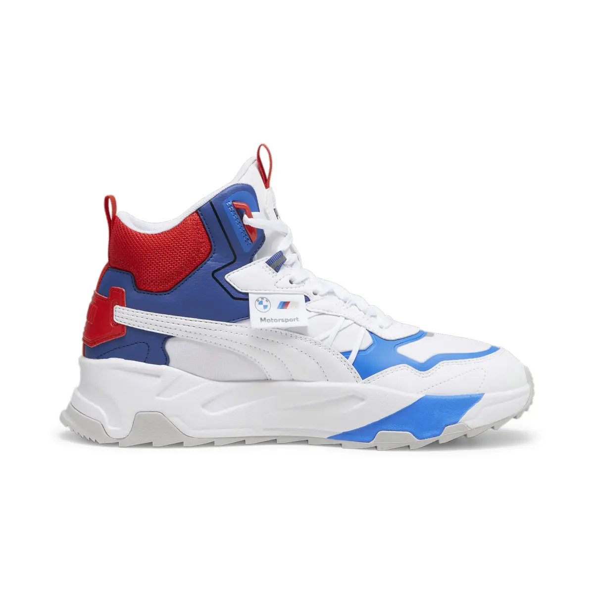 Puma BMW MMS Trinity Mid WTR Beyaz Erkek Günlük Spor Ayakkabı