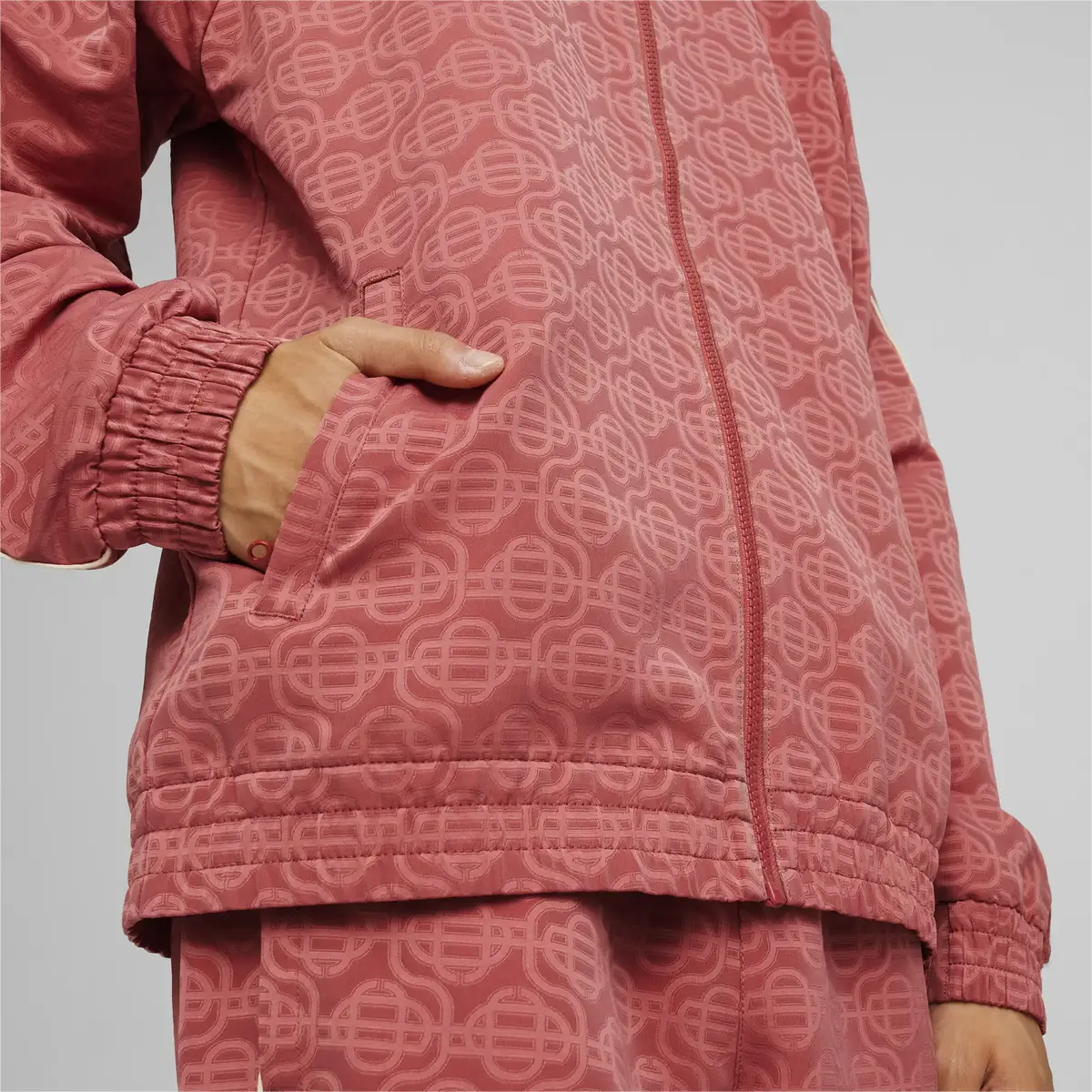 Puma X PTC T7 AOP Jacket WV Kırmızı Erkek Sweatshirt