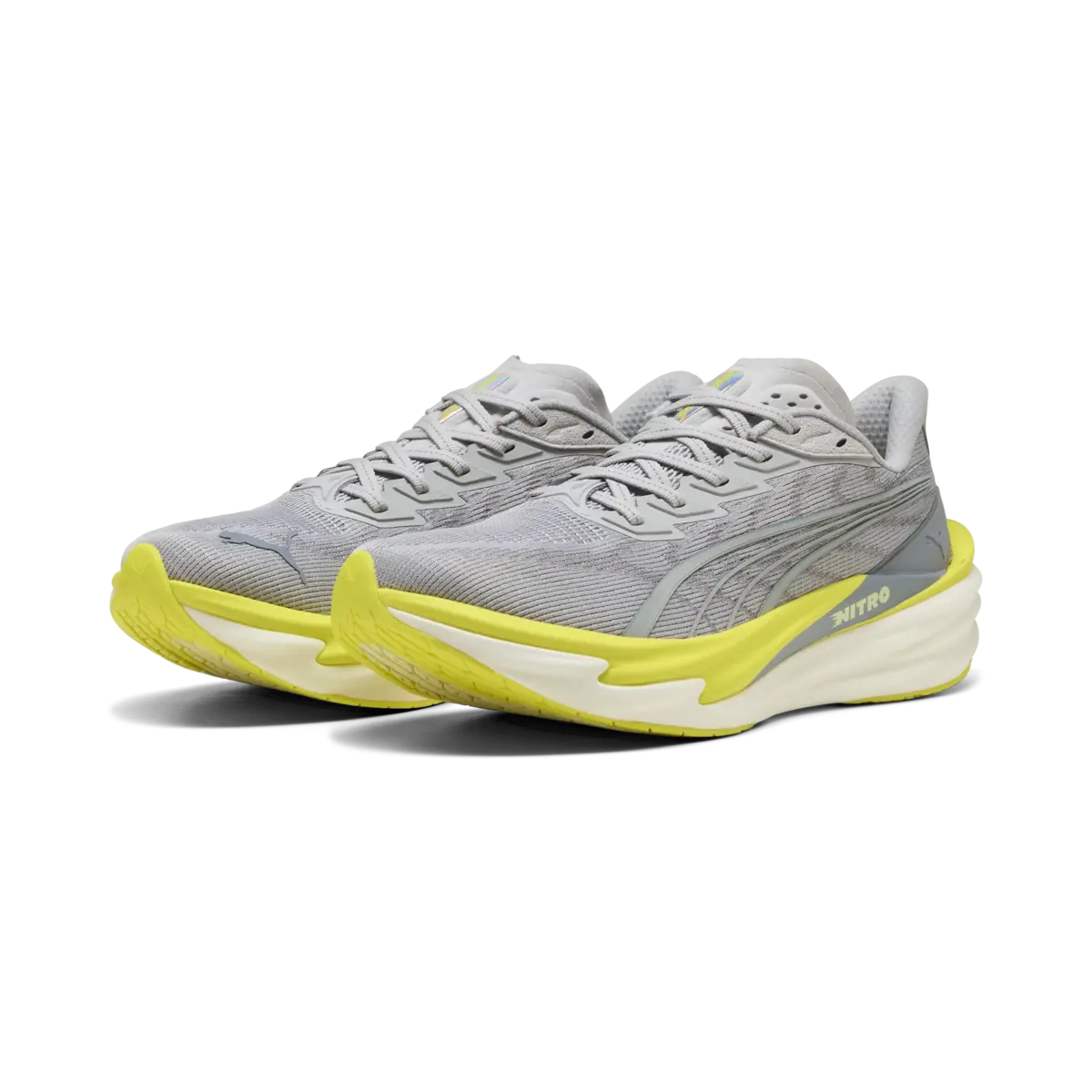 Puma Deviate NITRO 4 Gri Erkek Spor Ayakkabı