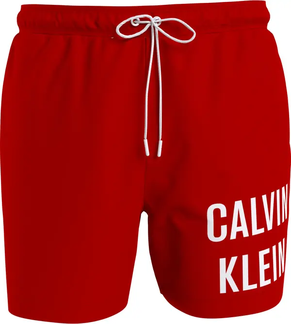 Calvin Klein MEDIUM DRAWSTRING Erkek Kırmızı Deniz Şortu