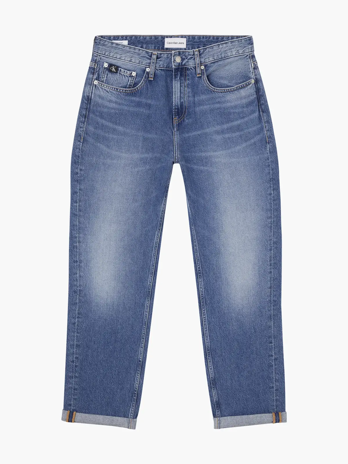 Calvin Klein 90S STRAIGHT Erkek Mavi Kot Pantolon