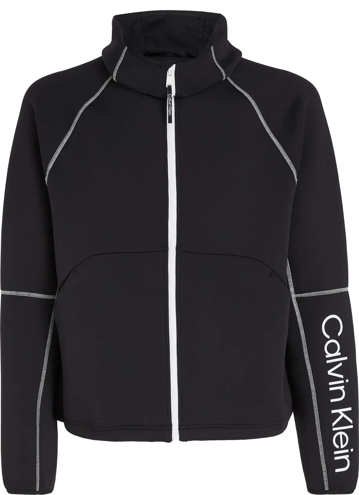 Calvin Klein PW - SWEAT HOODIE Erkek Siyah Kazak