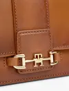 Tommy Hilfiger HERITAGE LEATHER CON, 0HD Kahverengi Kadın Çanta & Cüzdan