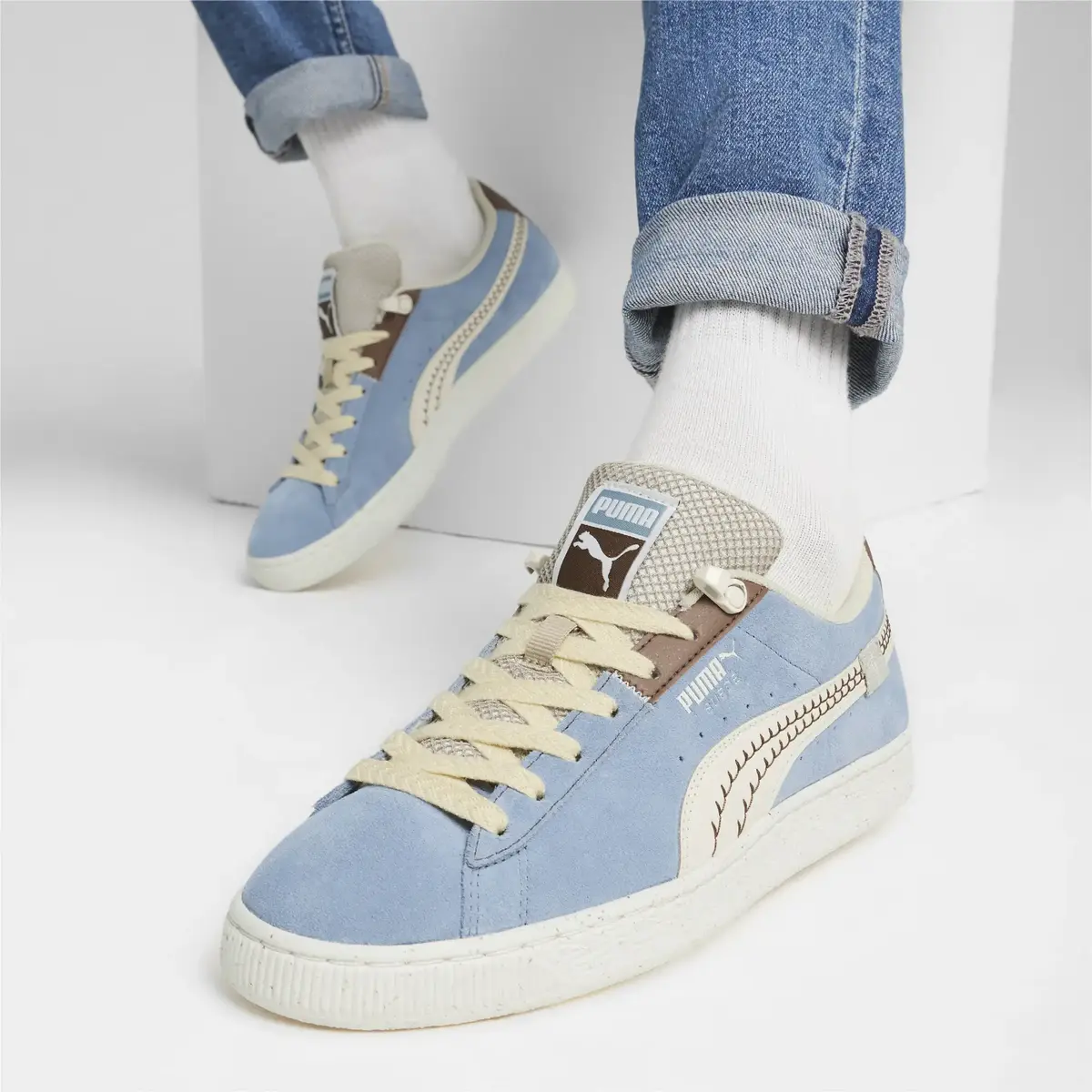 Puma Suede Expedition Mavi Erkek Günlük Spor Ayakkabı