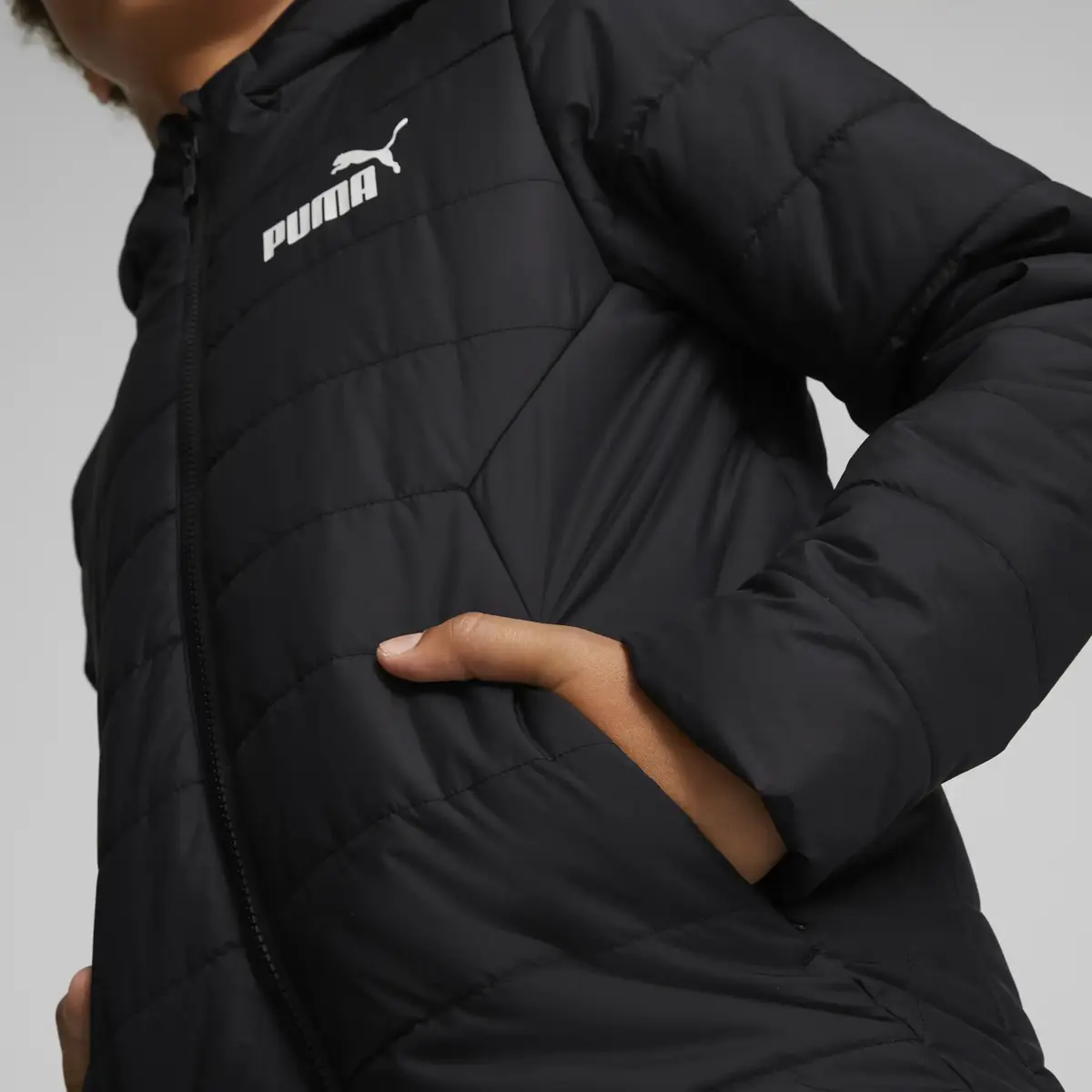 Puma ESS Padded Jacket Siyah Erkek Mont