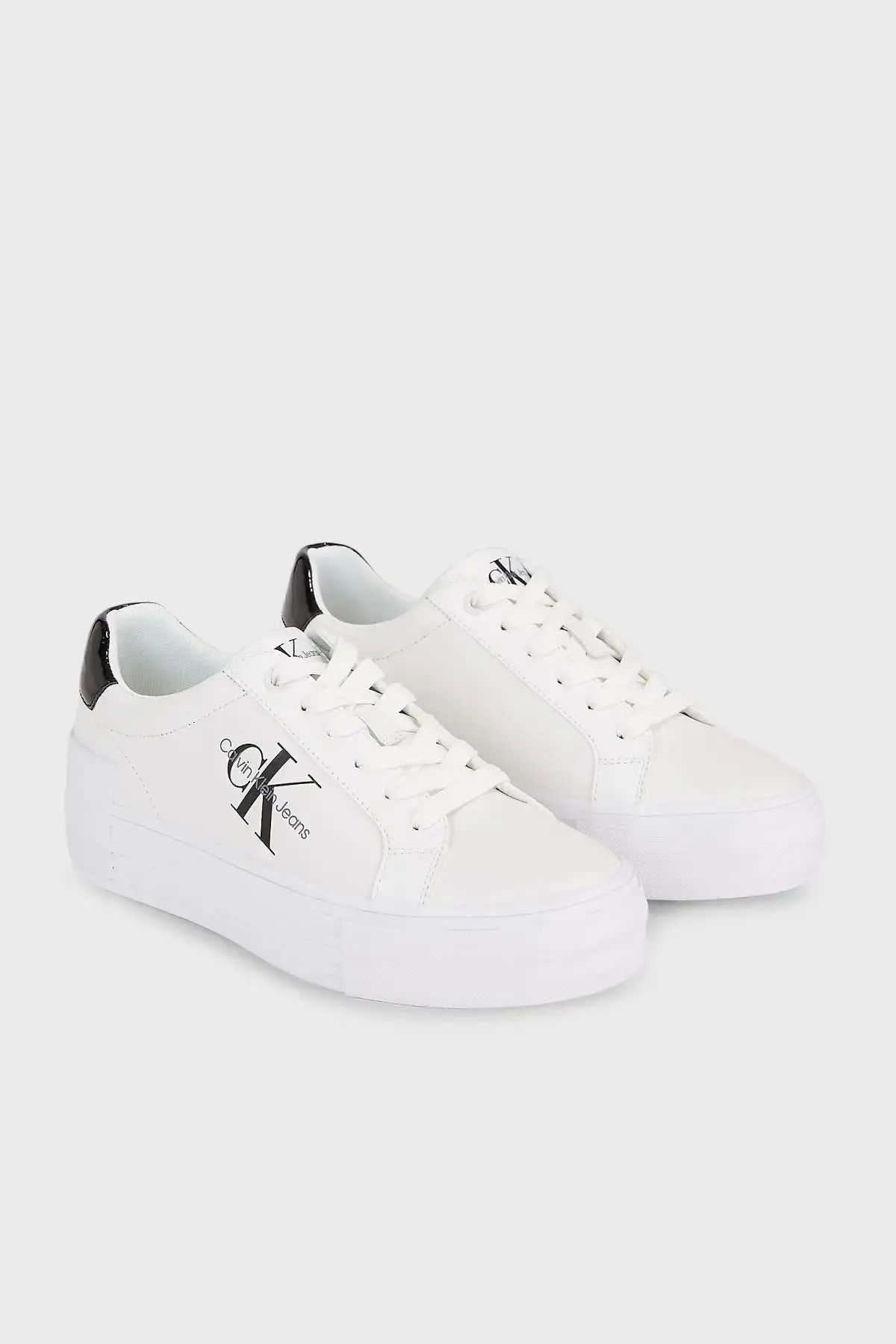 Calvin Klein BOLD VULC FLATF LOW Beyaz Kadın Günlük Spor Ayakkabı