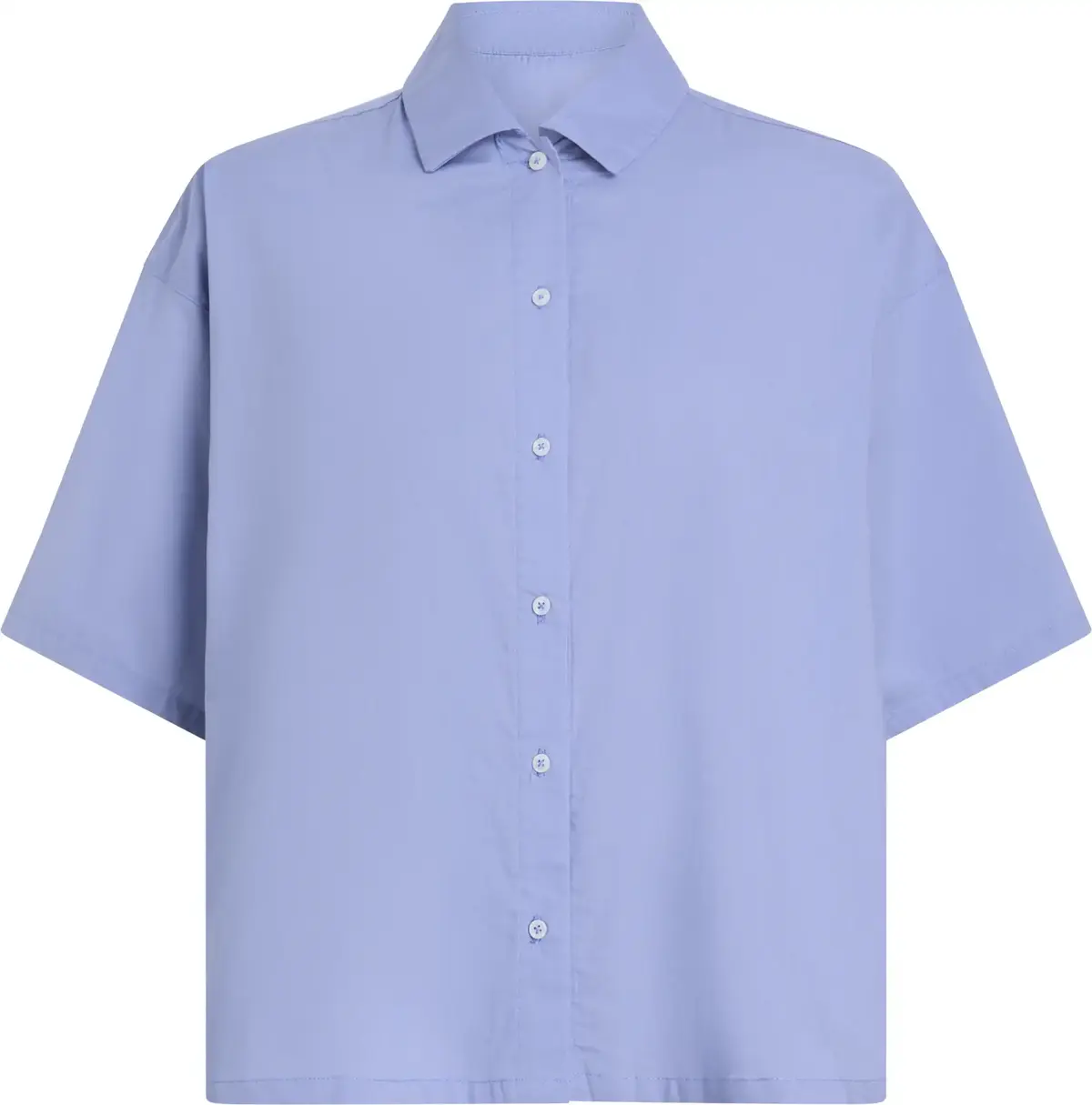 Calvin Klein S/S BUTTON DOWN, PWB Mavi Kadın Gömlek
