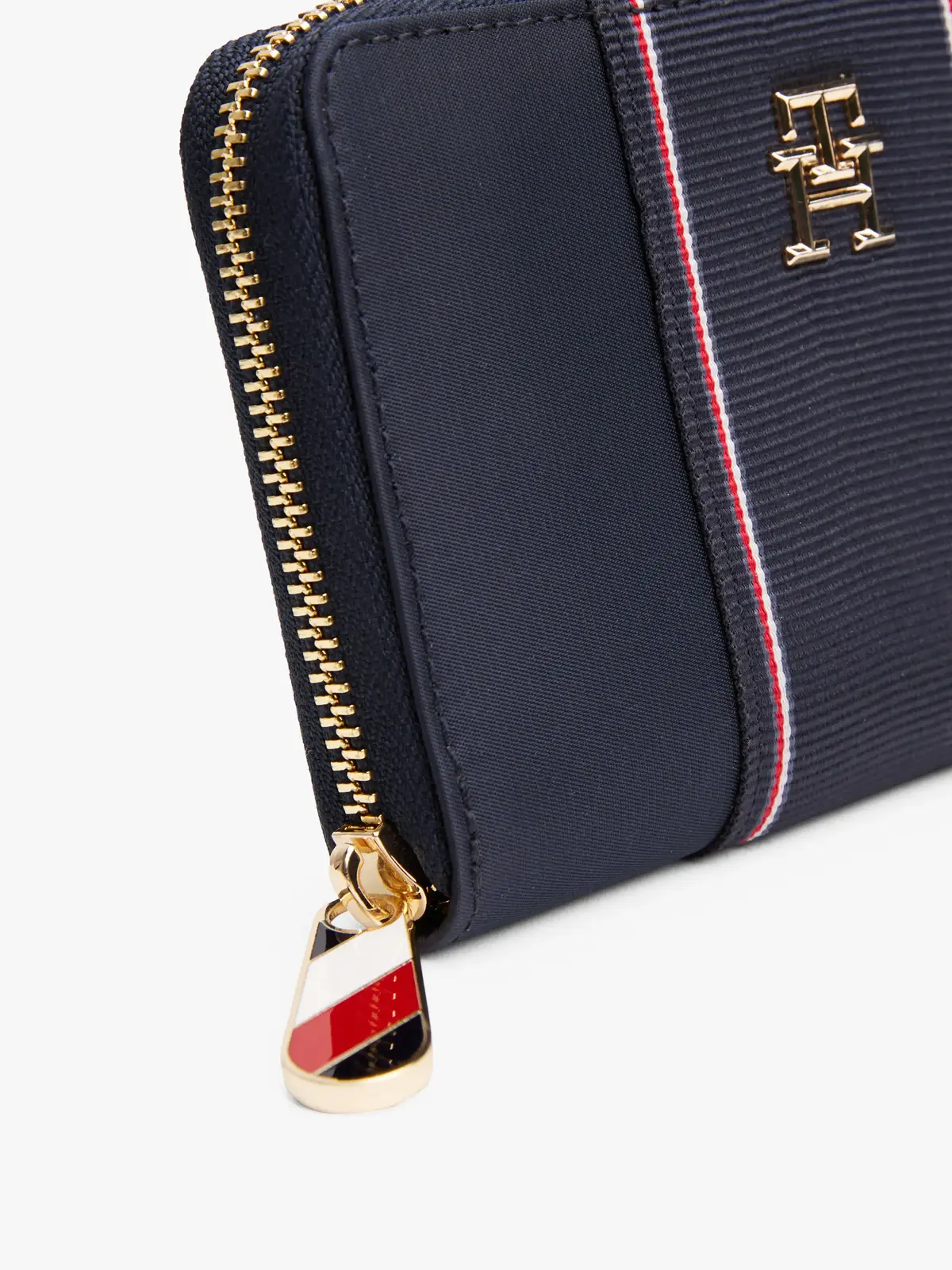 Tommy Hilfiger POPPY MED ZA CORP, DW6 Lacivert Kadın Cüzdan