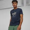 Puma Unisex First Mile Tee Lacivert Erkek T-Shirt